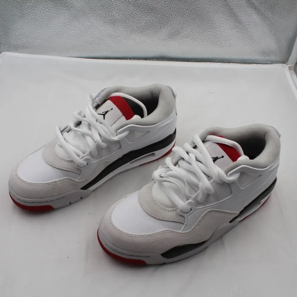 Jordan Air Jordan 4 RM Low Top Sneakers Size 6.5 Youth / 8 Women White Varsity